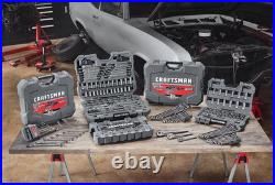 OVERDRIVE 49-Piece Gunmetal Chrome Mechanics Tool Set, Standard Sae/Metric Socke