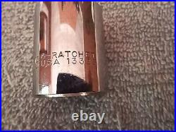 O-Ratchet 20 piece Ratchet Socket Set Pass Thru SAE & Metric Vintage with Case