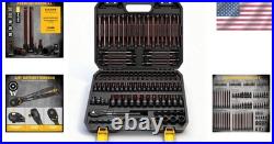 Professional 112-Piece Torx/Hex Socket Set Comprehensive SAE & Metric Coverage