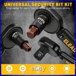 Professional 112-Piece Torx/Hex Socket Set Comprehensive SAE & Metric Coverage