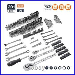 Professional 201-Piece Mechanic Socket Set