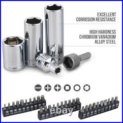 Professional 201-Piece Mechanic Socket Set