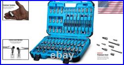 Professional 88-Piece Master Bit Socket Set Hexagonal Drive and S2 Steel