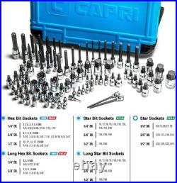 Professional 88-Piece Master Bit Socket Set Hexagonal Drive and S2 Steel