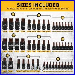 Professional Mechanic Tool Set 66 Hex & Torx Bits