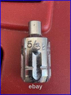 RARE Craftsman Max Axess 31104 Metric & SAE 104 Pc Pass Through Socket Set &Case