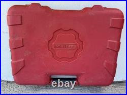 RARE Craftsman Max Axess 31104 Metric & SAE 104 Pc Pass Through Socket Set &Case