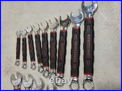 RARE Craftsman Tru Grip SAE Metric 18pc Vintage Polish Combination Wrench Set