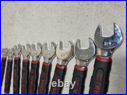 RARE Craftsman Tru Grip SAE Metric 18pc Vintage Polish Combination Wrench Set