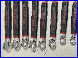 RARE Craftsman Tru Grip SAE Metric 18pc Vintage Polish Combination Wrench Set