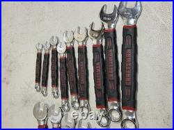 RARE Craftsman Tru Grip SAE Metric 18pc Vintage Polish Combination Wrench Set