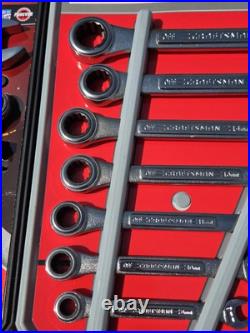 RARE NOS SEARS Craftsman USA 8pc SAE & METRIC Ratcheting Combination Wrench Sets