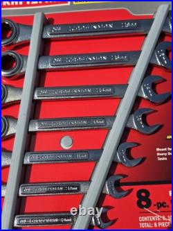 RARE NOS SEARS Craftsman USA 8pc SAE & METRIC Ratcheting Combination Wrench Sets