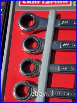 RARE NOS SEARS Craftsman USA 8pc SAE & METRIC Ratcheting Combination Wrench Sets