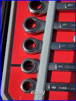 RARE NOS SEARS Craftsman USA 8pc SAE & METRIC Ratcheting Combination Wrench Sets