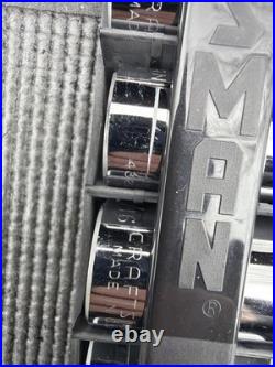 Rare Sears Craftsman USA Nos 18pc Midlength Socket Set SAE Metric 43219 43218