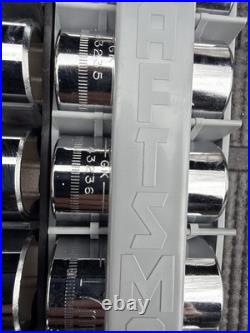 Rare Sears Craftsman USA Nos 18pc Midlength Socket Set SAE Metric 43219 43218