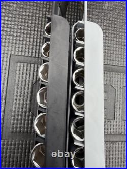 Rare Sears Craftsman USA Nos 18pc Midlength Socket Set SAE Metric 43219 43218