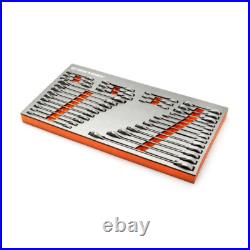 SAE Metric Standard Stubby Combination Ratcheting Wrench Set in EVA Tray 32Piece