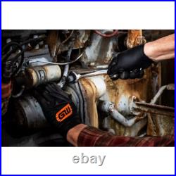 SAE Metric Standard Stubby Combination Ratcheting Wrench Set in EVA Tray 32Piece