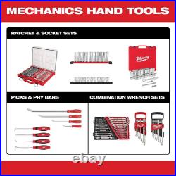 SAE and Metric Combination Wrench Mechanics Tool Set (14-Piece)