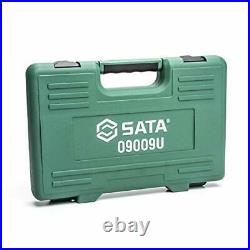SATA 53-Piece 3/8-Inch Drive SAE and Metric Socket Set Standard and Deep Size