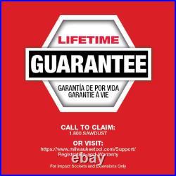 SHOCKWAVE Impact-Duty 1/2 In. Drive Metric and SAE Standard Impact PACKOUT Socke