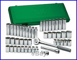 SK 47pc 1/2 dr, 12 point, Socket Set SAE and Metric USA #4147