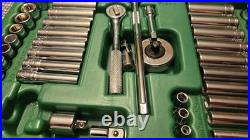 SK 91844 1/4 48 Pcs 6 Pt Std & Deep Metric & SAE Socket Set NEW
