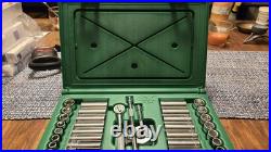 SK 91844 1/4 48 Pcs 6 Pt Std & Deep Metric & SAE Socket Set NEW