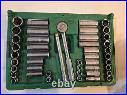SK 94547 3/8 Dr 47 Pcs 6 Point. Std & Deep, SAE & Metric Sockets Set Made in USA