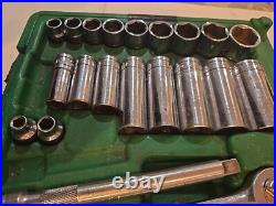 SK 94547 3/8 Dr 47 Pcs 6 Point. Std & Deep, SAE & Metric Sockets Set Made in USA