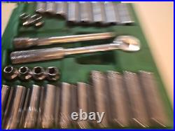 SK 94547 3/8 Dr 47 Pcs 6 Point. Std & Deep, SAE & Metric Sockets Set Made in USA