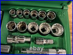 SK ½ Drive Standard & Metric Socket Set (Read Description)