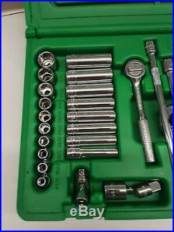 SK Hand Tools 91848 48pc 1/4 Dr. Deep/Standard Metric/Fractional Socket Set