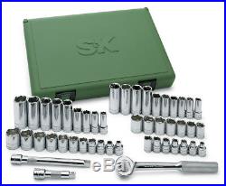 SK Hand Tools 94547 47pc 3/8 Dr. Deep/Standard Metric/Fractional Socket Set