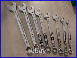 SK Professional Tools 16 Piece Combination Wrench Set Metric & SAE NEW CRV Steel