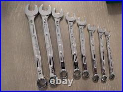 SK Professional Tools 16 Piece Combination Wrench Set Metric & SAE NEW CRV Steel