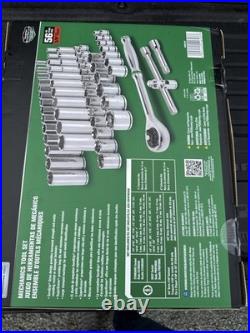 SK Professional Tools 3/8 Drive 56Pc Metric/SAE Socket Set New Lifetime Sk01307