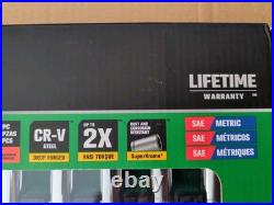 SK Professional Tools 3/8 Drive 56 Piece Metric/SAE Socket Set New Lifetime