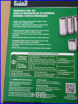 SK Professional Tools 3/8 Drive 56 Piece Metric/SAE Socket Set New Lifetime