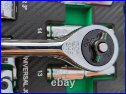 SK Professional Tools 52 Piece 1/2 Drive Metric/SAE Socket Set New Lifetime