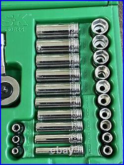 SK Professional Tools 91848 48pc 1/4 Dr. Deep & Standard Metric/SAE Socket Set