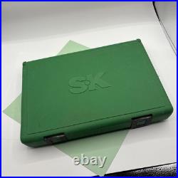SK S-K #94547 Socket Set 47Pc 3/8 SAE &Metric with45185 Fine Tooth Ratchet NICE