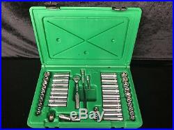 SK Tools 44 Piece 1/4 Drive 6 Point SAE/Metric Standard and Deep Socket Set