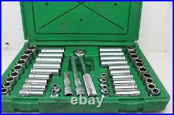 SK Tools 94547 3/8 Drive 47 Piece 6 Point Standard/Deep SAE/Metric Sockets USA