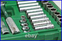 SK Tools 94547 3/8 Drive 47 Piece 6 Point Standard/Deep SAE/Metric Sockets USA