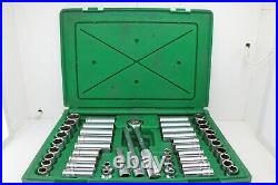 SK Tools 94547 3/8 Drive 47 Piece 6 Point Standard/Deep SAE/Metric Sockets USA