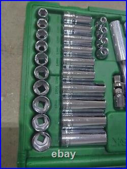 SK Tools 94547 3/8 Drive 49 Piece 6 Point Standard/Deep SAE/Metric Sockets USA