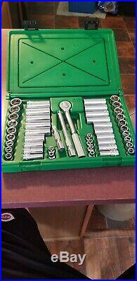 SK Tools 94547 47 Pc 3/8 Dr. SAE/Metric Chrome Socket Wrench Set 6 Pts NEW